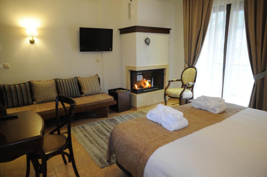 Agapi Luxury Hotel Káto Loutrákion Pokój zdjęcie