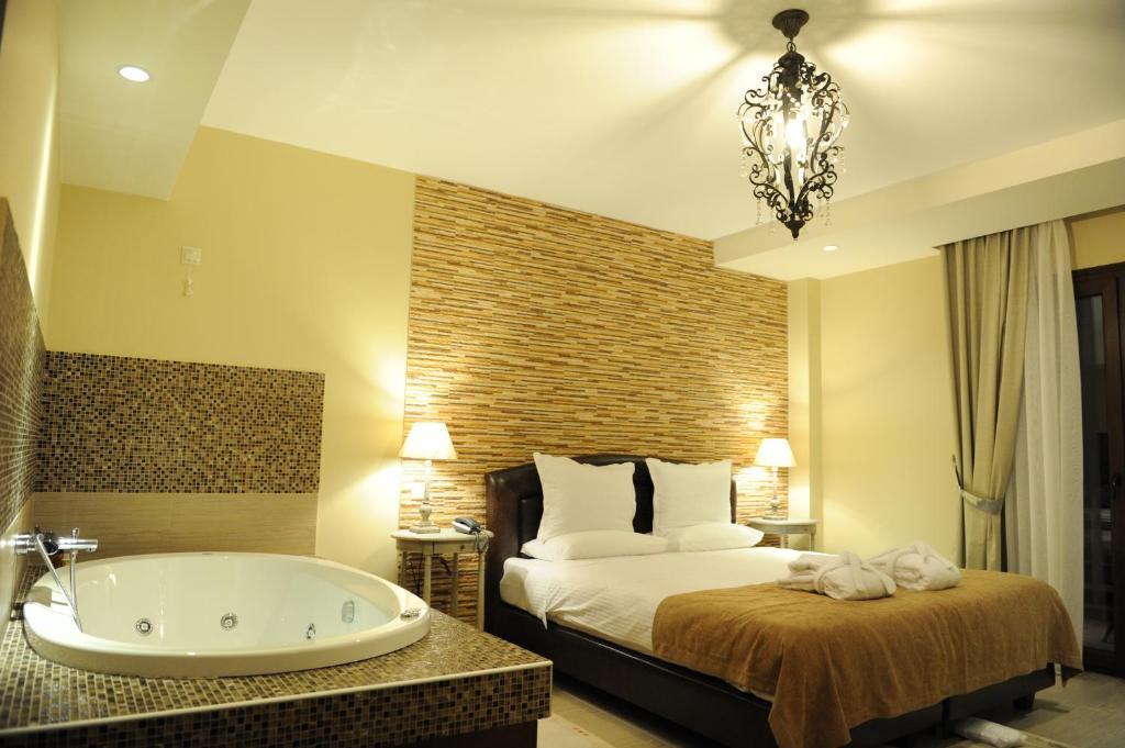 Agapi Luxury Hotel Káto Loutrákion Pokój zdjęcie