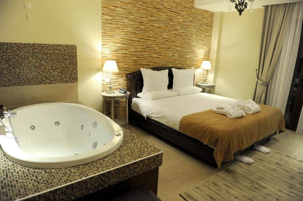 Agapi Luxury Hotel Káto Loutrákion Pokój zdjęcie