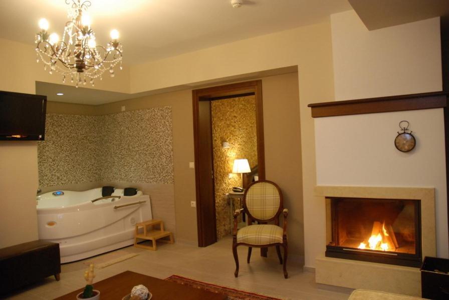 Agapi Luxury Hotel Káto Loutrákion Pokój zdjęcie